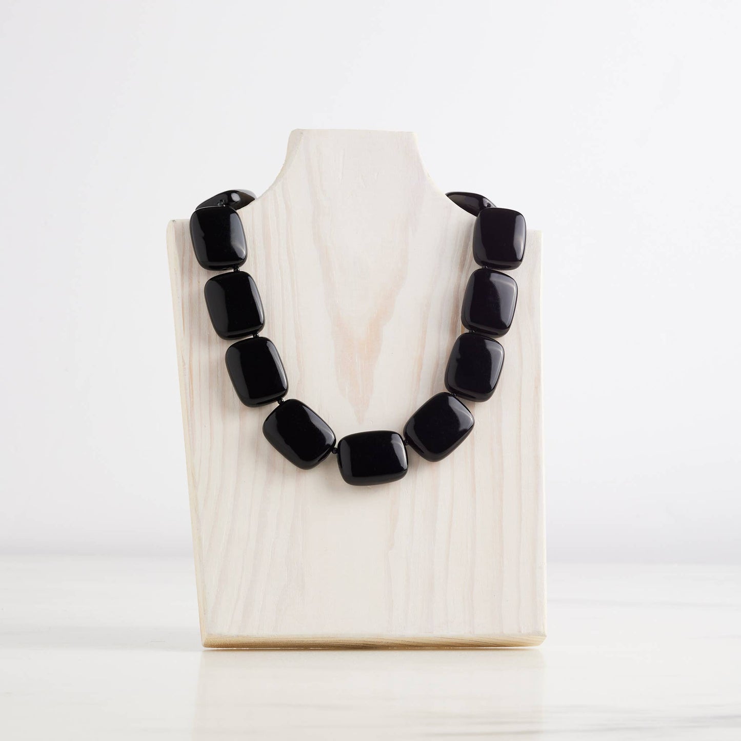 Hot Girls Pearls-Freezable Cooling Jewelry - Midnight Chicklet Cooling Necklace