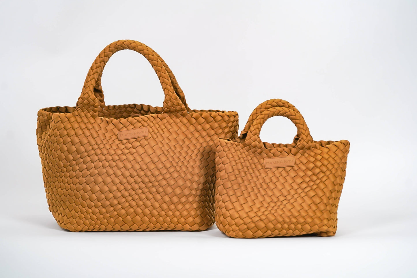 Parker & Hyde - Camel Woven Tote