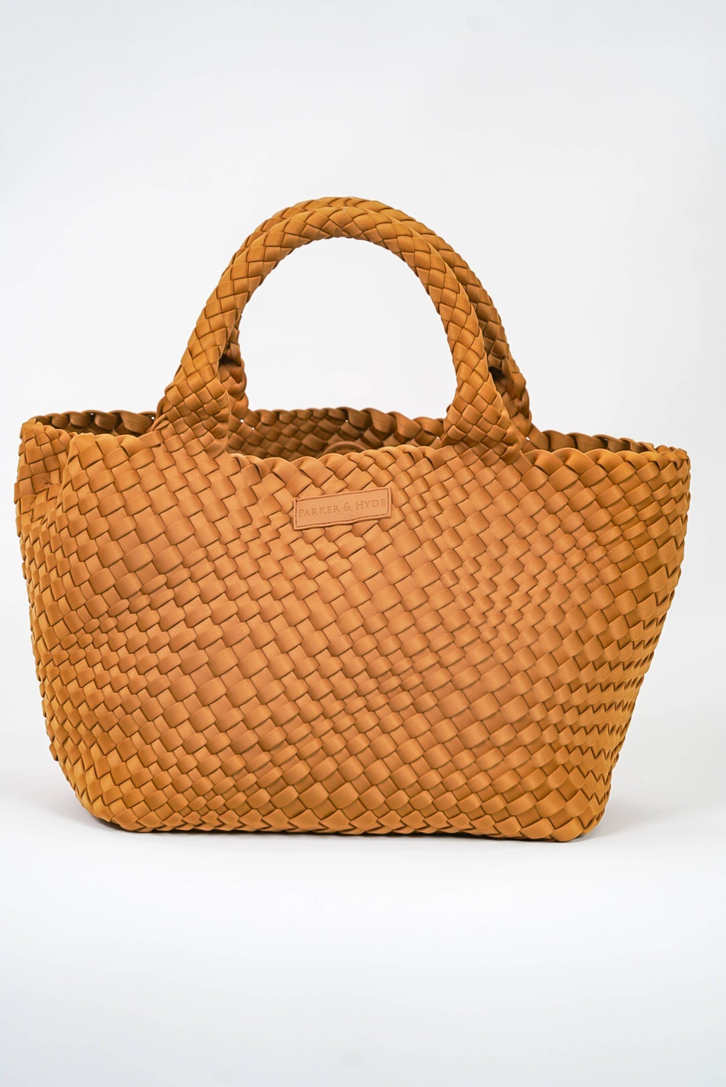 Parker & Hyde - Camel Woven Tote