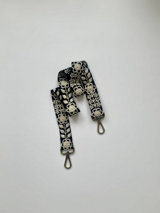 Madeline Parks - Black and White Adjustable Strap