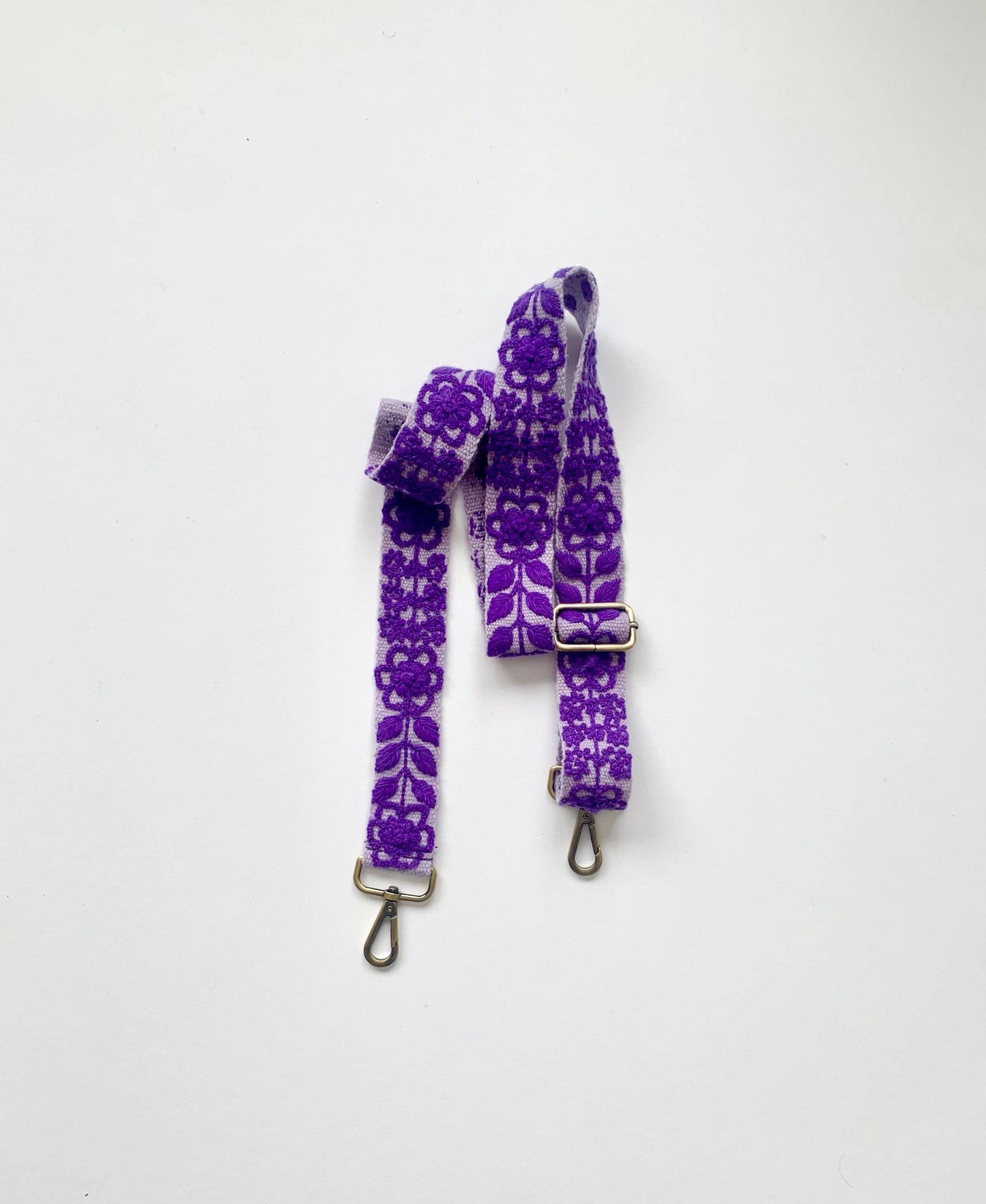 Madeline Parks - Light and Dark Purple Adjustable Strap