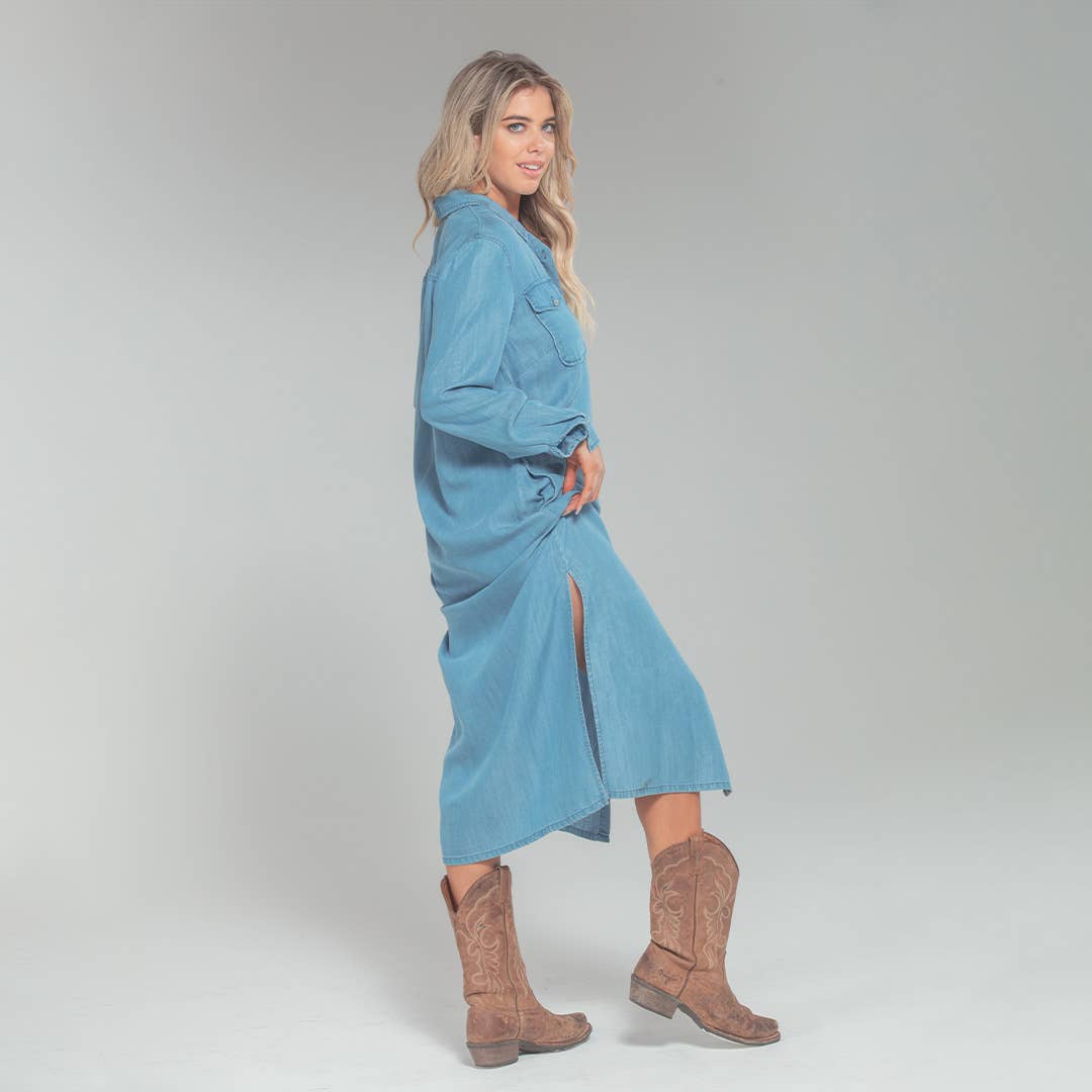 The "Jane" Shirt Dress