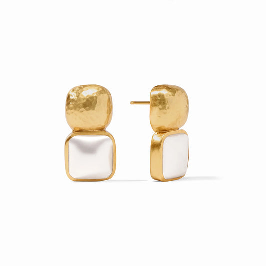 Julie Vos Catalina Earrings- Pearl