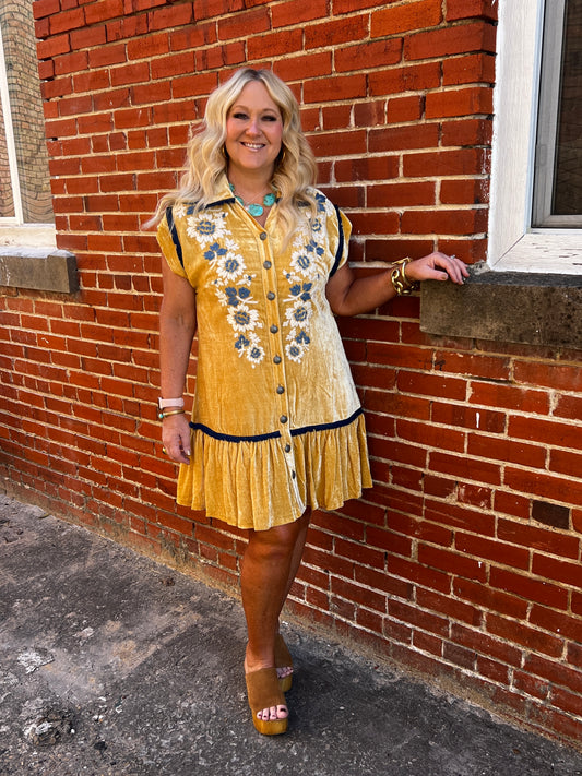 Double D Ranch- Paulette Dress- Pecos