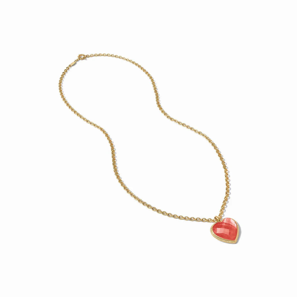 Julie Vos Heart Pendant- Pearl