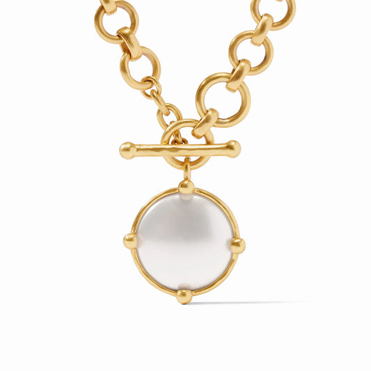 Julie Vos Honeybee Demi Necklace- Pearl