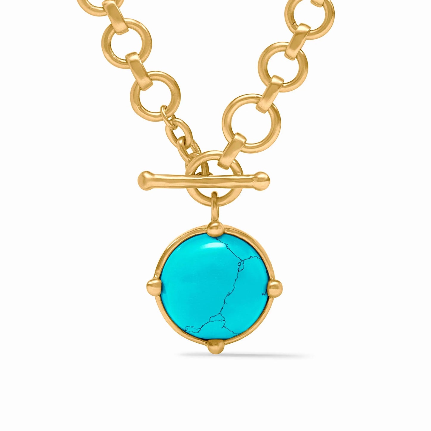 Julie Vos Honeybee Demi Necklace- Turquoise Blue