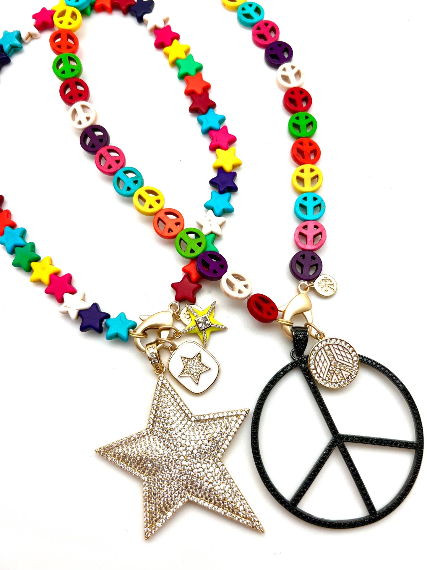 Rainbow Stars Necklace