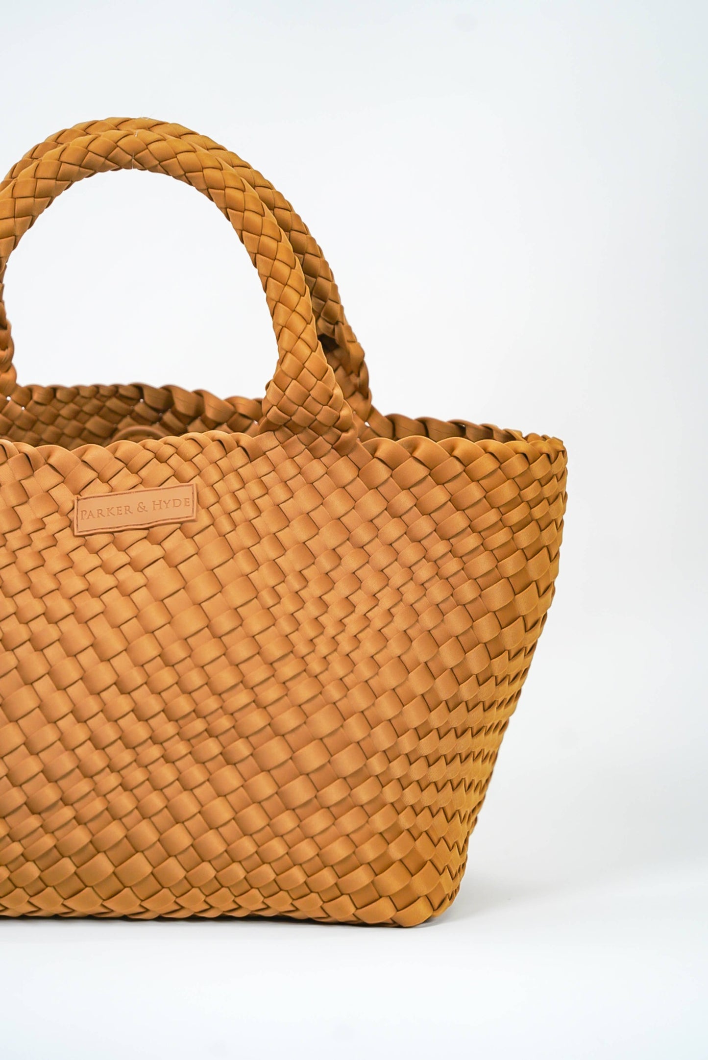 Parker & Hyde - Camel Woven Tote