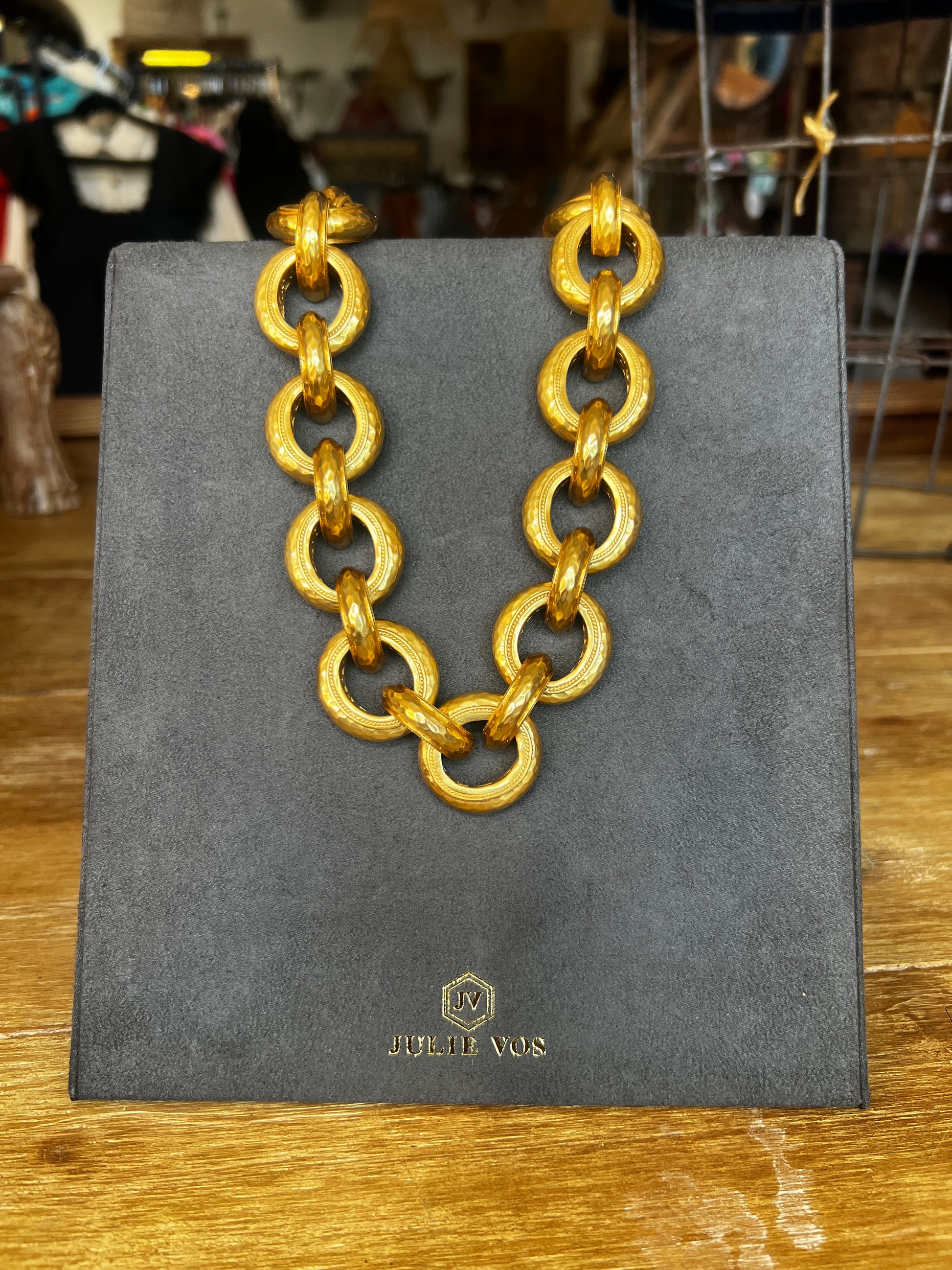 Cannes Gold Link Bracelet