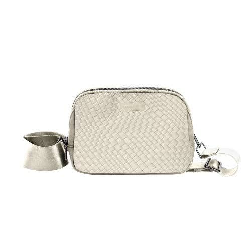 Parker & Hyde - Bone Woven Belt Bag